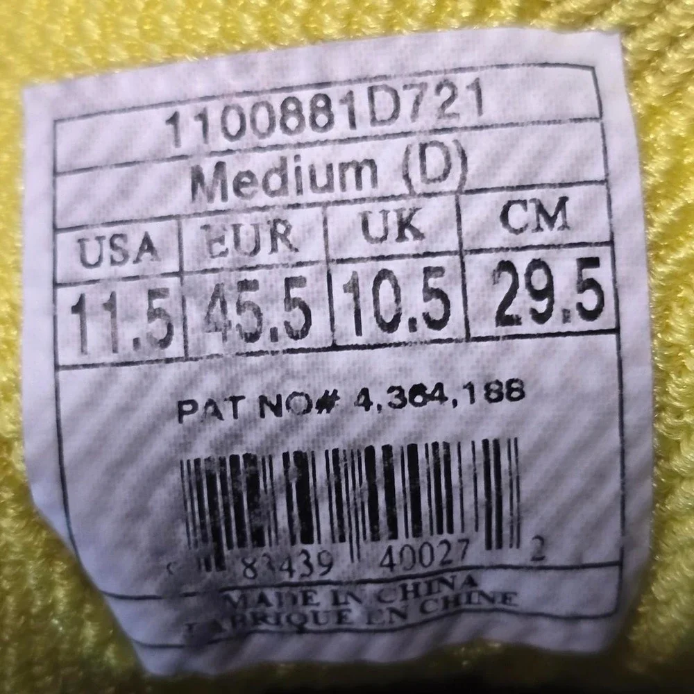 Brooks Adrenaline GTA 11th edition 1100881D721 Black Yellow Men's - 11.5 US
